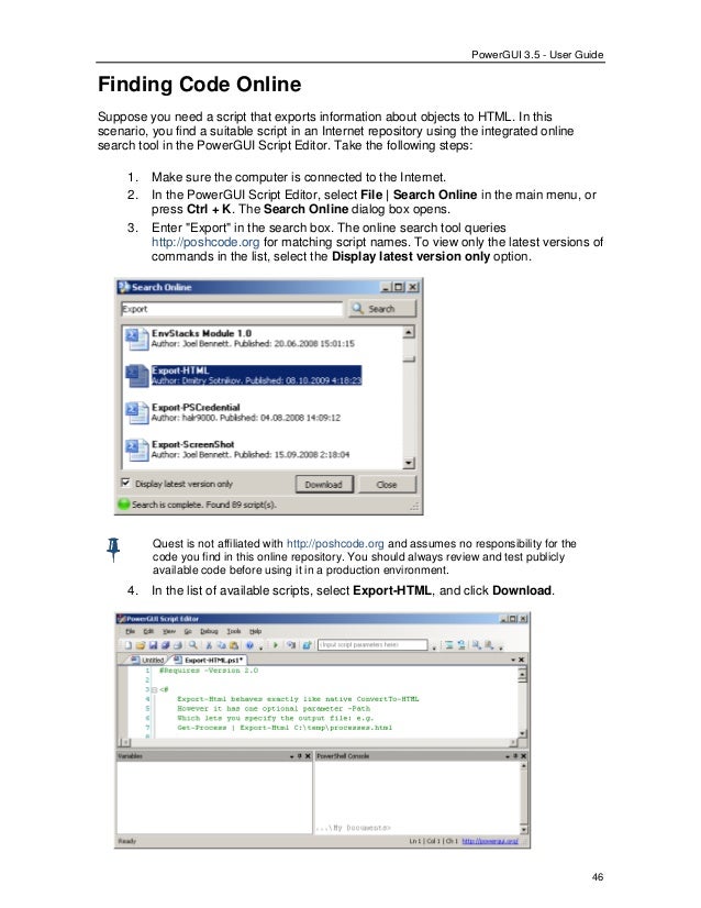 TÉLÉCHARGER POWERGUI SCRIPT EDITOR GRATUITEMENT EDITOR GRATUITEMENT POWERGUI SCRIPT TÉLÉCHARGER